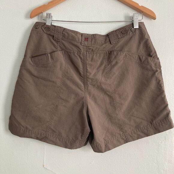 ROYAL ROBBINS Shorts Women's 8 Brown Hiking Technical - Picture 4 of 4